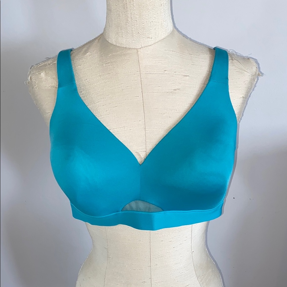 Cacique Blue Intimates Bra with Straps